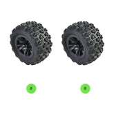 Hosim 2PCS 1:16 RC Car Tires&Wheel Rim Rubber for HB17 RC Monster Truck 16300G